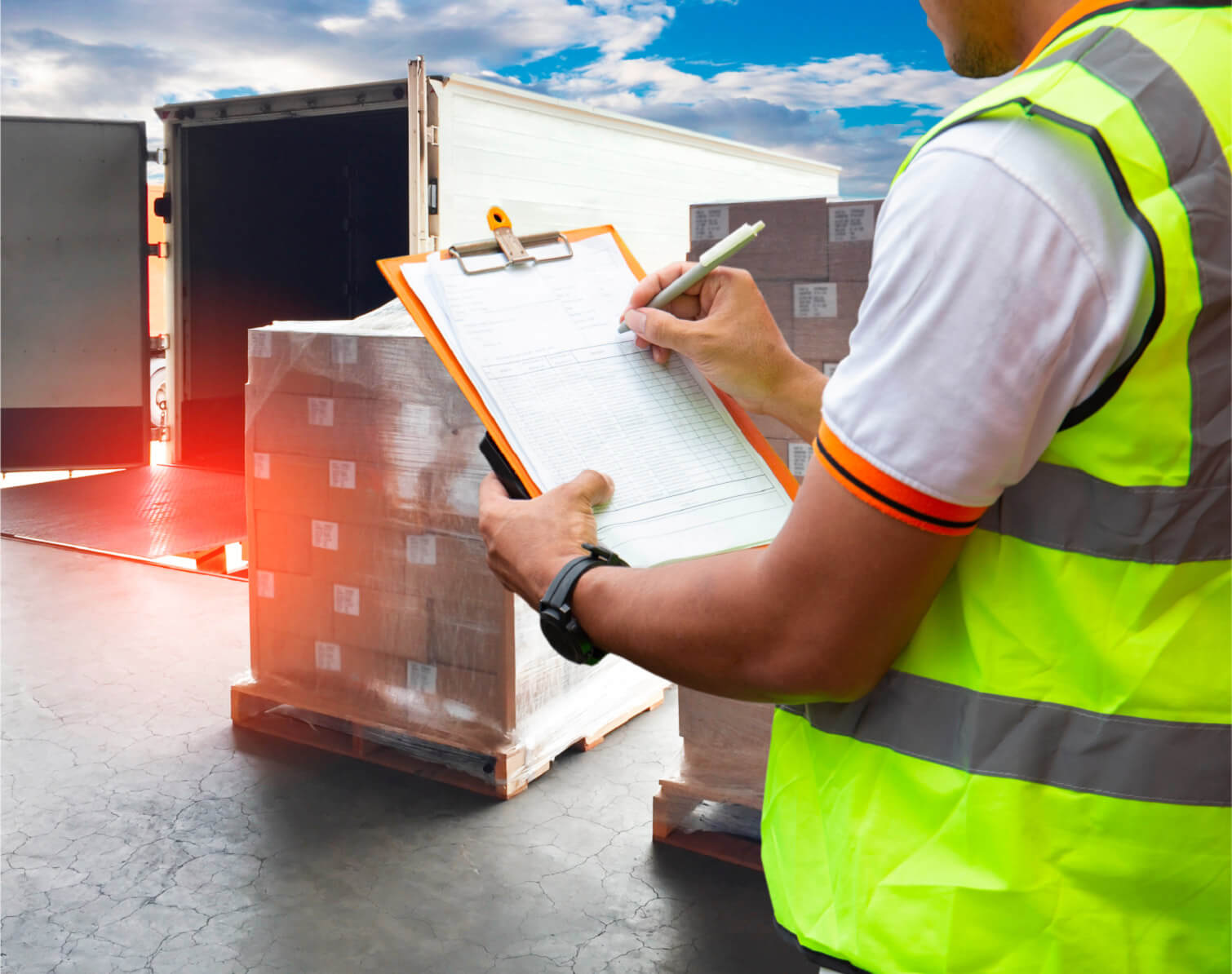 shipper illustration